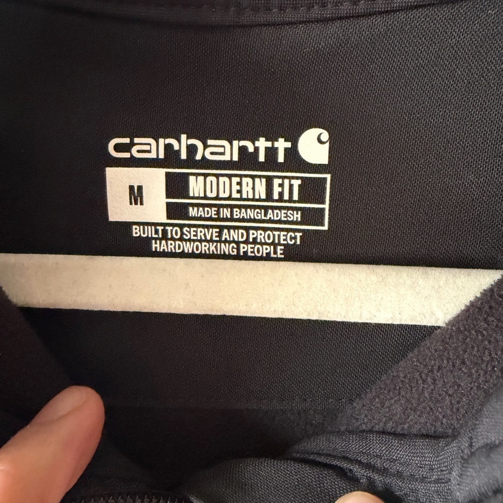 Carhartt ladies black  Softshell Full-Zip Jacket - Picture 5 of 6